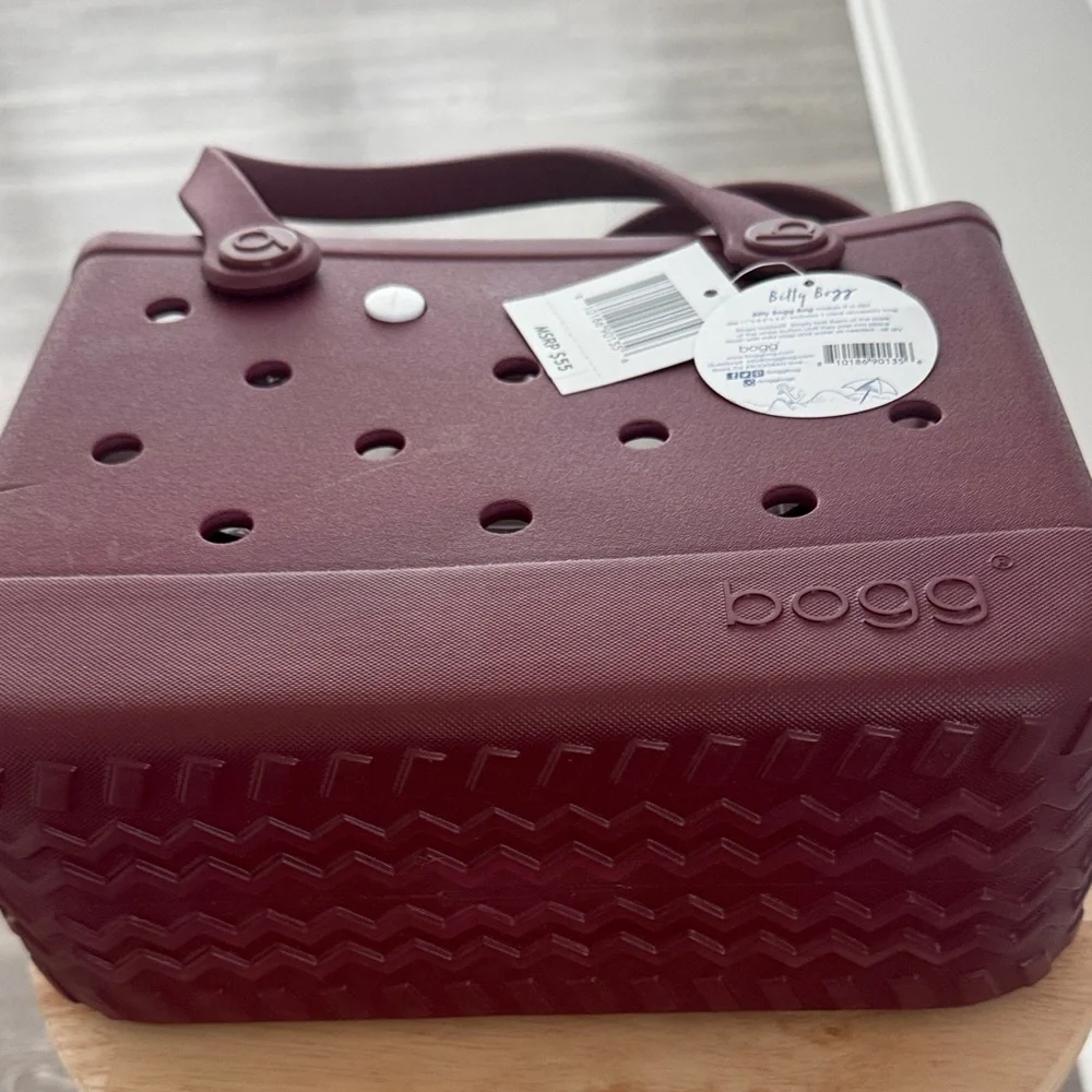 Bitty BOGG BAG Wine Color- BRAND NEW with tags! - Picture 7 of 11